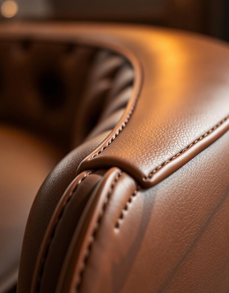 Luxury furniture craftsmanship detail